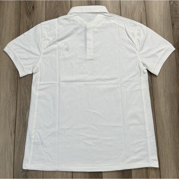Flint Park White Short Sleeve Match Polo Mens Large NWT Golf/Tennis/Pickleball - Picture 6 of 10